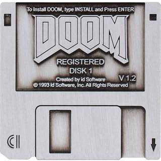 Doom Pin Badge Floppy Disk Limited Edition