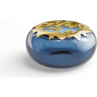 FORÅR 2025 Bonbonniere, Georg Jensen, 18Kt guldbelagt rustfrit stål / Glas