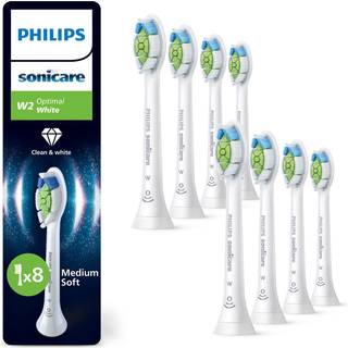 Philips Optimal White - Pakke med 8 børstehoveder - HX6068/87