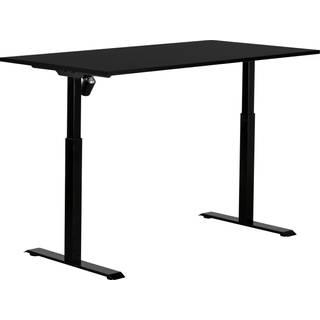 Sun-Flex I hæve-sænkebord, 160x80, Sort/sort