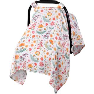 Metplus Muslin Carseat Cover For Babies Åndbart spædbarn Carseat Cover Lightweight Baby Carrier Cover For Girls Boys Fit Spring Summer/Varm Dage/