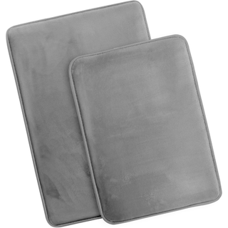 Clara Clark badev?relse t?pper fl?jl hukommelse skum badem?tm?t skridsikre bad t?pper maskine vask t?rrer hurtigt ultra bl?dt overd?dige badem?tt