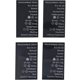 Electrolux programplade, knapsamling, klæbestof 140233656192