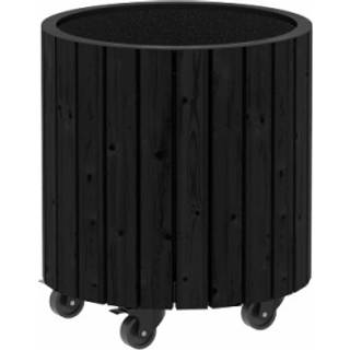 Plus Circle Plantekasse Ø40/45 cm i sort RAL 9005