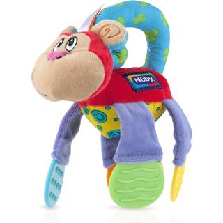 Nuby Floppers Plush Teether Monkey
