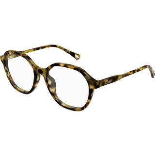 Chloé Kvinde CH0315OA 002 Optiske stel Acetat Havana Transparent Firkantet