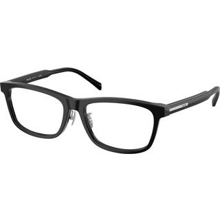 Prada PR B08VD Asian Fit 16K1O1 56 Briller Mænd Black - Black - 56mm