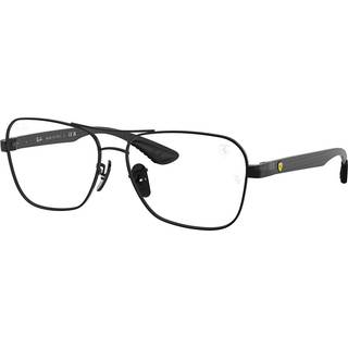Ray - Ban Unisex RX8436M F117 Optiske stel Metal Sort Transparent Firkantet Normal