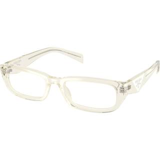 Prada Kvinde PR B05V 19X1O1 Optiske stel Acetat Havana Transparent Firkantet Normal