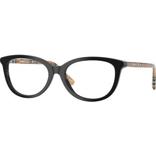 Burberry Kvinde BE2431 4161 Optiske stel Acetat Sort Transparent Cat Eye Normal