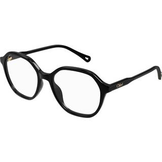 Chloé Kvinde CH0312O 001 Optiske stel Acetat Sort Transparent Firkantet