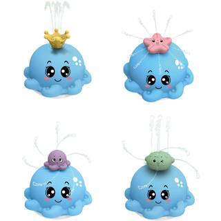 CarloBaby Vandsprøjtende Blæksprutte Badelegetøj med Lys