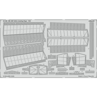 MC.205 Veltro landing flaps  ITALERI