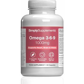 Omega 3 6 9 1000mg (120 Capsules)