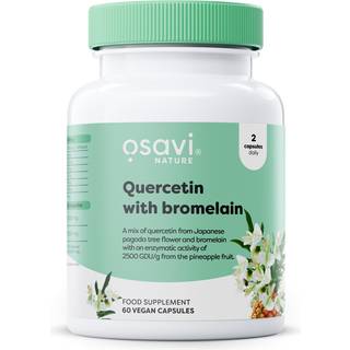Osavi - Quercetin med Bromelain - 60 veganske kapsler