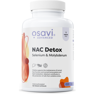 Osavi - NAC Detox, Selen & Molybdæn - 120 veganske kapsler