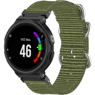 Garmin Forerunner 220/230/235/620/630/735 Nylon Rem med Metalspænde