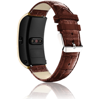 Garmin Vivomove 3S Brun Læderrem - Croco