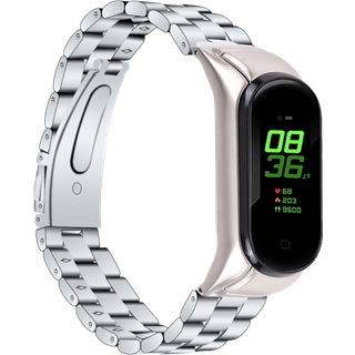 Xiaomi Smart Band 7 Rustfri Stål Rem - Sølv