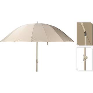 Malta haveparasol Ø220 - creme (På lager i varehus)