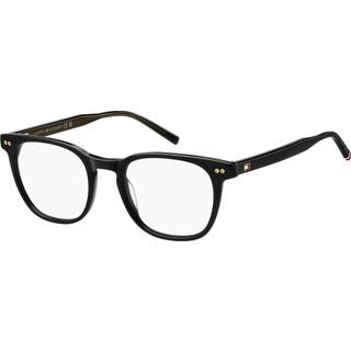 Tommy Hilfiger Mand TH 2187 807 Optiske stel Acetat Sort Firkantet Normal