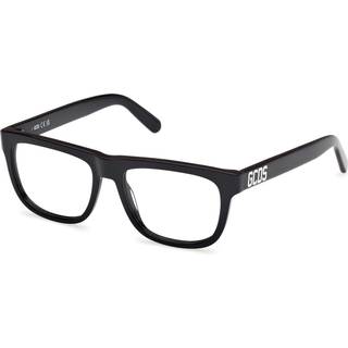GCDS Unisex GD5043 001 Optiske stel Acetat Sort Firkantet Normal