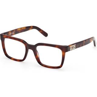 GCDS Unisex GD5044 052 Optiske stel Acetat Havana Firkantet Normal