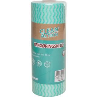 Clean Action Rengøringsklud på rulle