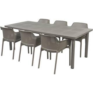 Nardi Libeccio Net Havemøbelsæt 100x160/220 - Latte
