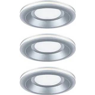 Paulmann - Sormus Recessed Loftlampe 3pcs. Round IP65 Matt Chrome