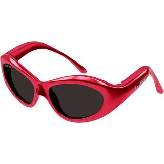 Balenciaga Kvinde BB0386S 004 Solbriller Bio-injekt Grå Cat Eye