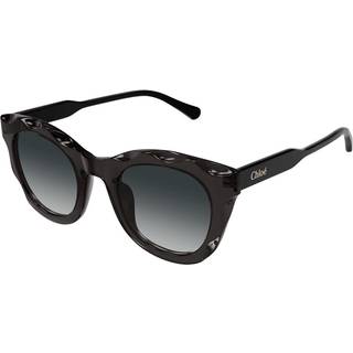 Chloé Kvinde CH0295S 001 Solbriller Acetat Grå Grå Rund