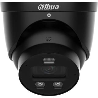 Dahua Turret Kamera DH-IPC-HDW3449HP-AS-PV-0280B-PRO-B 2,8mm TiOC Pro"Wizcolor Überwachungskamera mit 4 Megapixel Auflösung. professionelle Kamera für außen - schwarz