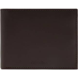 Leather RFID Trifold Wallet - Black - One Size
