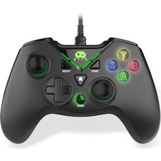 Freaks And Geeks Black Wired Controller for PC with 3M Cable - Wired Controller - PC