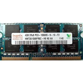 Hynix 4GB PC3-10600 DDR3 1333MHz Ikke-ECC Unbuffered CL9 204-PIN SODIMM