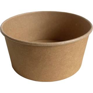 Salatskål Brun Kraft 750 ml, 50 stk 26 oz Ø145 mm
