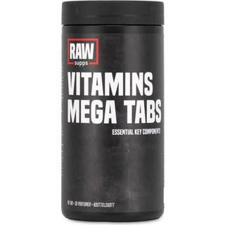 RAW Vitamins Mega Tabs, 90 tabl