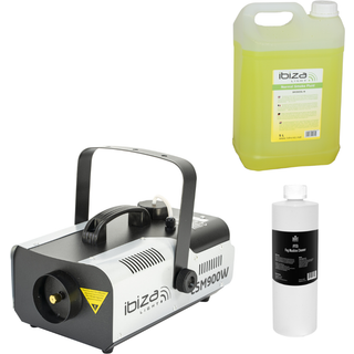 Ibiza Røgmaskine + DMX (1200W) Pakke