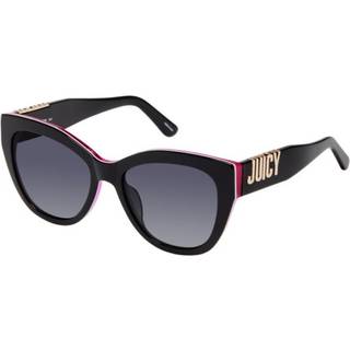 Juicy Couture JU 639/G/S 3MR/9O 54 Solbriller Kvinder Black - Black On Burgundy - 54mm