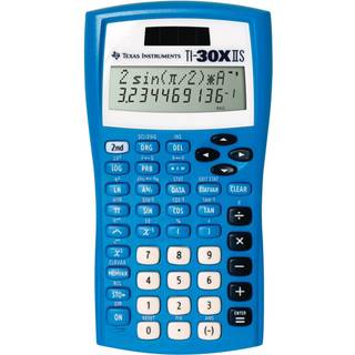 Texas Instruments Ti-30xiis Scientific Calculator Blue
