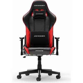 DXRacer PRINCE L Sort &amp; Rød PVC Læder