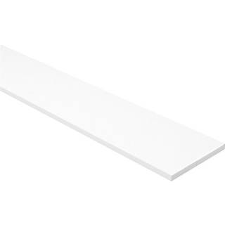 Hylde melamin hvid 16 mm x 20 x 100 cm