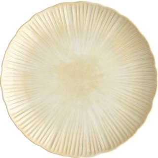 Decotique Daisy Tallerken Cremefarvet 29 Cm - Middagstallerkner Stentøj Cream - 7581 D3954