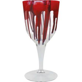 Blutiges Halloween Weinglas 19cm