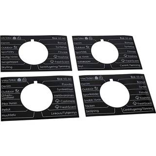 Electrolux programplade, knap, klæbestof, DA,NO,FI,SV 140108512314