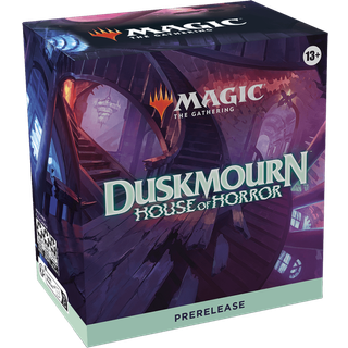 Magic The Gathering: Duskmourn: House of Horror: Prerelease Kit - 6 Play Packs Dice Promos