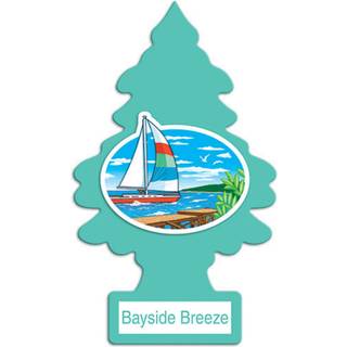 Lille tr?er bilfrisker C15 -U2P20621 Little Trees Bayside Breeze Duft - pakke med 2