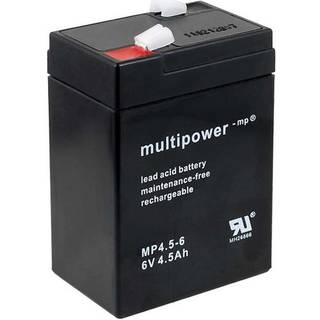 Powery Batteri til Peg Perego,Feber,Injusa,Smoby,Diamec 6V 4,5Ah