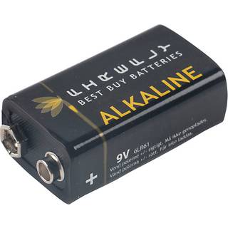 Batteri alkaline 9 V 6LR61 1 stk. - Firefly